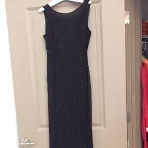 Armani evening dress, beaded
